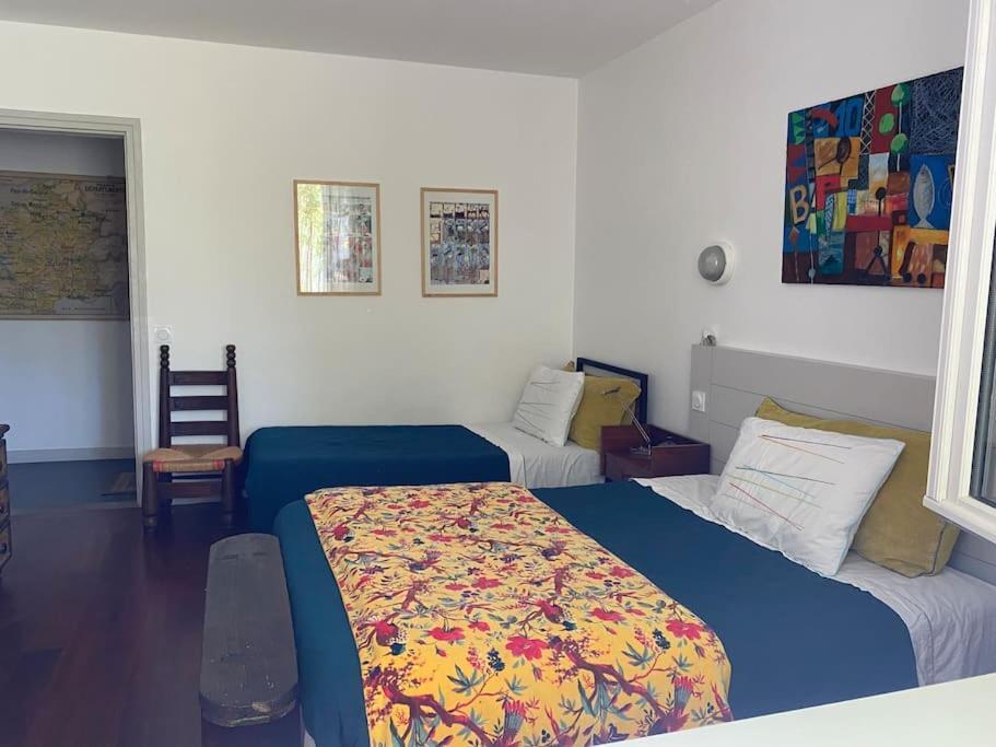 Appartement En Rez De Jardin Ciboure Buitenkant foto